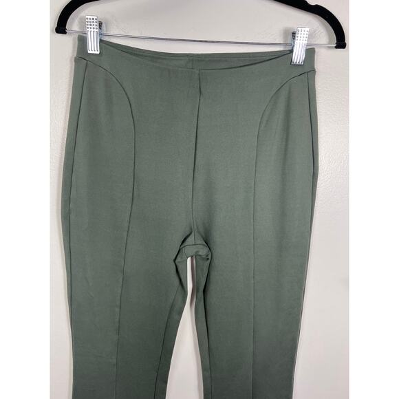 Alo Yoga High Waist Zip It Flare Legging Pant Dark Cactus Green Small 4 / 6 - Picture 3 of 11